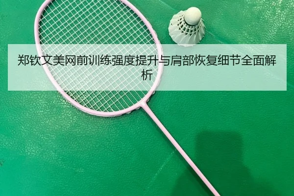 郑钦文美网前训练强度提升与肩部恢复细节全面解析
